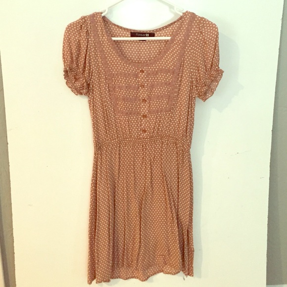 Pink dress. Size small great details and like new