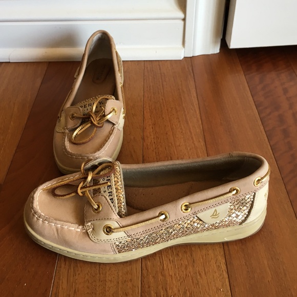 Sorry Top-Sider Gold Sparkle