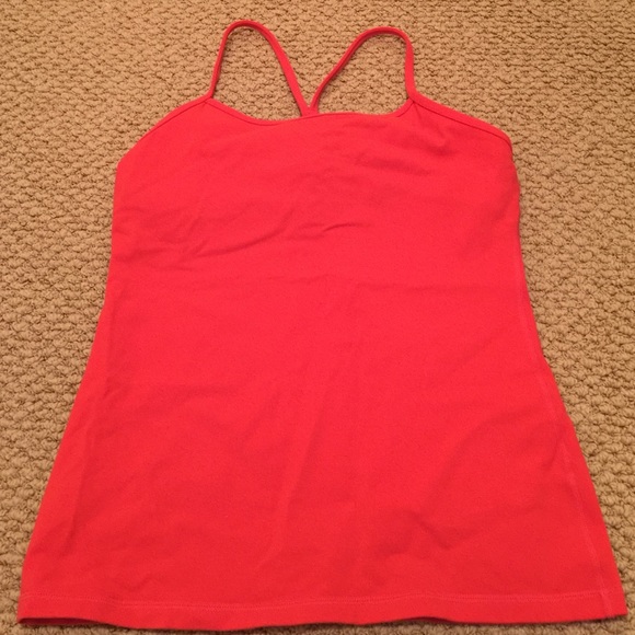 Gently worn Lululemon yoga tank - size 10