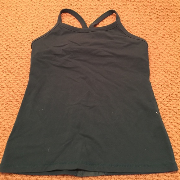 Gently worn Lululemon yoga tank - size 10