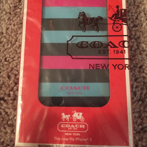 iPhone 5 coach case