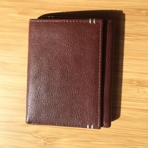 Mens genuine leather wallet