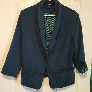 Mossimo for Target teal blazer
