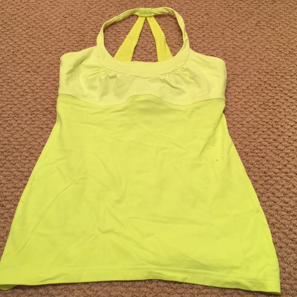 Gently worn Lululemon yoga tank - size 8