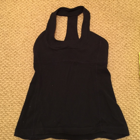 Gently worn Lululemon yoga tank - size 8