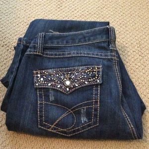 Inc curvy fit bootcut denim jeans 12