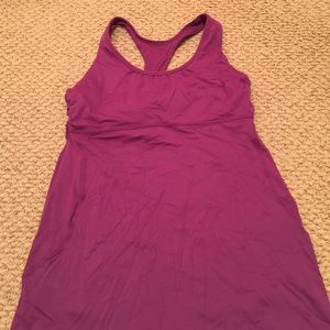 Gently worn Lululemon Yoga Tank- size 8