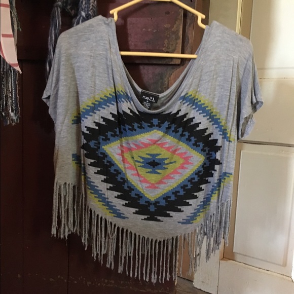 Aztec Crop Top