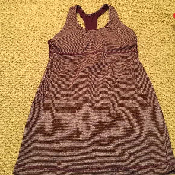 Gently worn Lululemon Yoga Tank- size 8