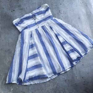 Lucca Couture Dresses - Lucca Couture Blue and White Stripe Summer Dress Lucca Couture Dresses - Lucca Couture Blue and White Stripe Summer Dress