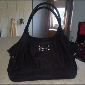 Kate Spade black nylon Stevie