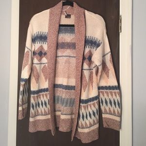 Sparkle and Fade (via UO) Open Front Cardigan