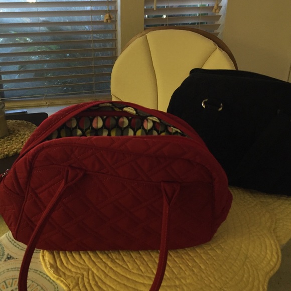 Vera Bradley microfiber satchel bags (TWO)