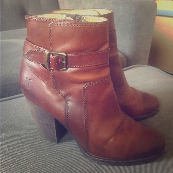 Frye Women's Brown Booties Size 7.5