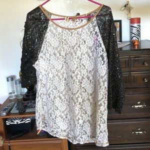 Barley worn, buckle shirt.