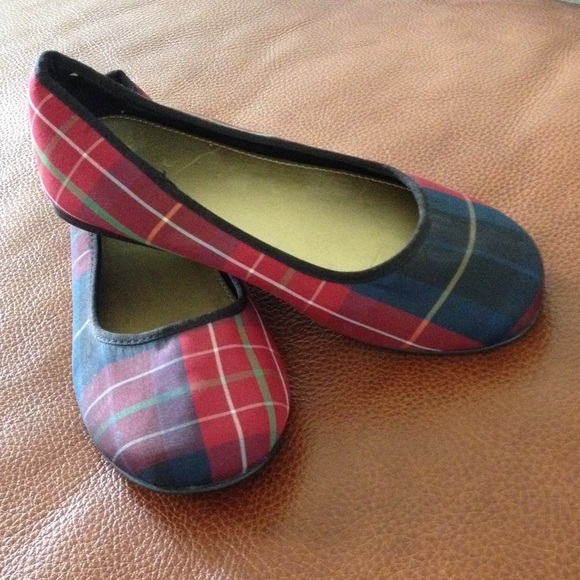 girls plaid shoes