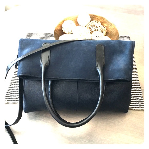 Cross-body purse.