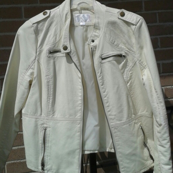 White "Leather" Jacket