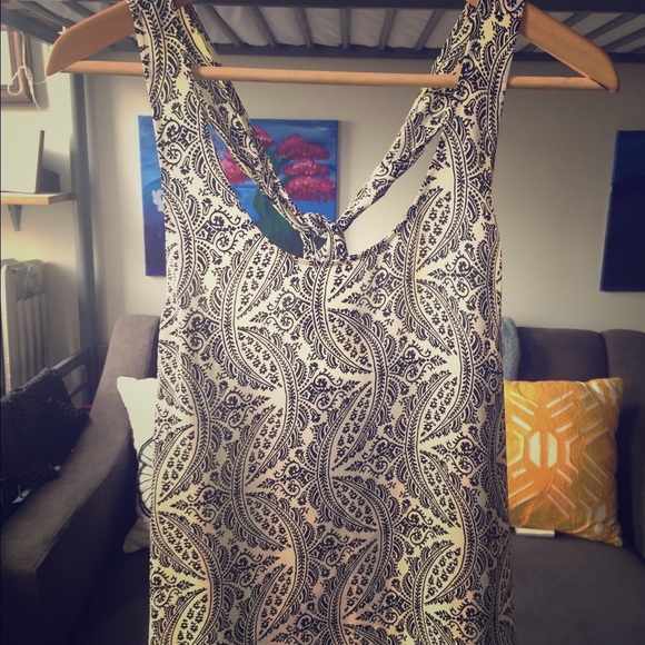 Theory Akena Printer Silk Tank S NWT