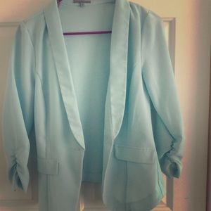 Blue blazer
