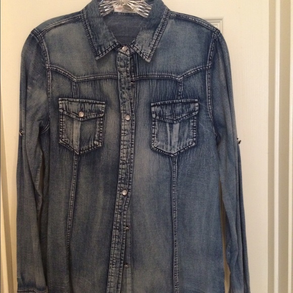 Denim shirt