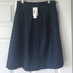 J Crew Wool Skirt
