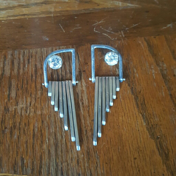 Sterling silver vintage earrings