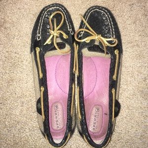 Cheetah print sperry