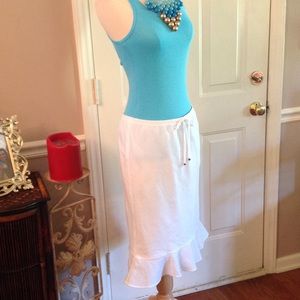 REDUCED! White Summer Skirt