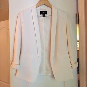 White H&M Blazer