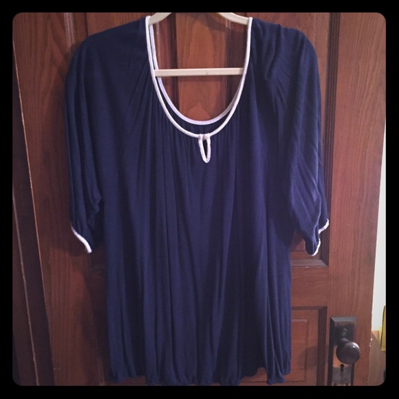 Old Navy Blue Top XXL