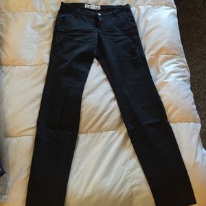 H&M blue khaki pants sz 8