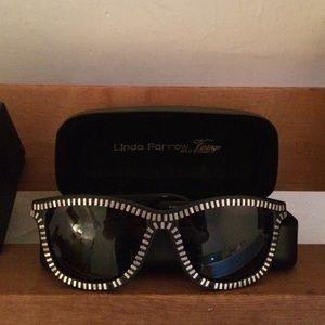 Alexander Wang by Linda Farrow Zipper sunglasses