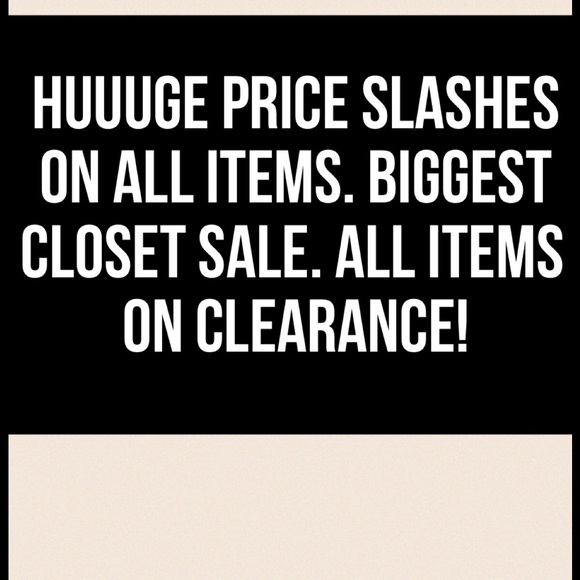 Closet clearance💥💥