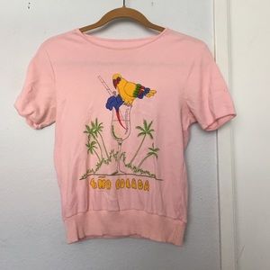 90s pink top