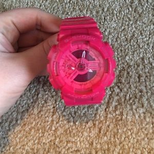 Pink G Shock Watch