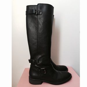 Enzo Angiolini riding boots in black