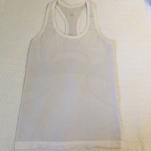 White Lululemon Size 6 tank