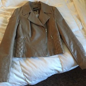 Express leather jacket