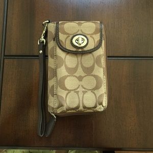 Coach wristlet