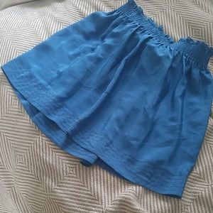 Blue circle skirt