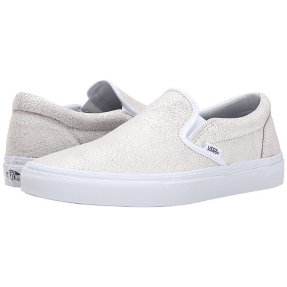 Vans classic slip-on (cracked leather)
