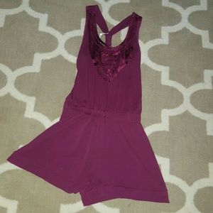 Comfy Purple Romper
