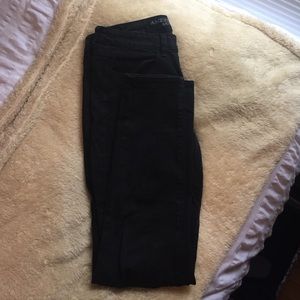 American Eagle size 12 black high-rise jeggings