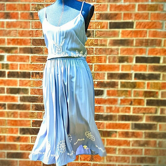 ALMOST GONE🔥NWT LC Lauren Conrad Boho Midi Dress - Picture 3 of 4