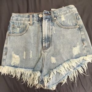 UNIF Bab High Rise Shorts