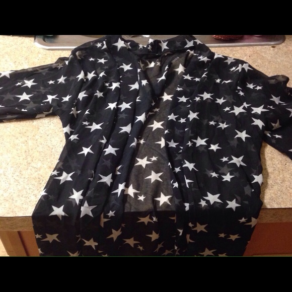 Black & White sheer cardigan🎀