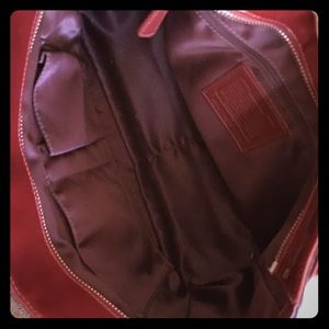 Coach Patent Leather Shoulder Bag