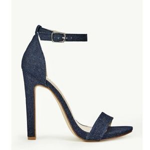 Justfab Kati Denim Heels