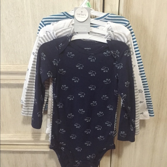 Carters 4 piece bodysuits